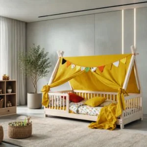 Letto legno Junior - cm 196 x 97,2 x h 145,7
