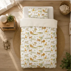 Copripiumino letto con federa <strong>Animaletti</strong>