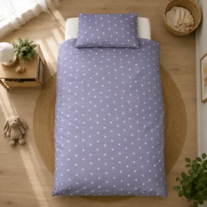 Copripiumino letto con federa fantasia Stelle