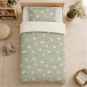Copripiumino letto con federa <strong>Elefanti</strong>