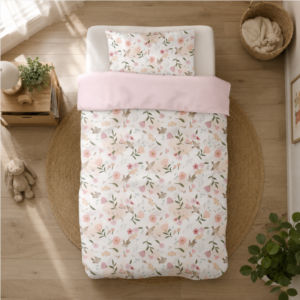 Copripiumino letto con federa <strong>Fiori</strong>