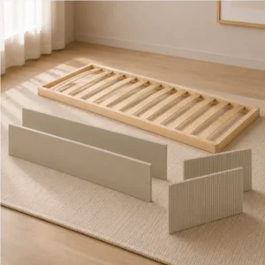 Kit per letto Demì (versione adulto) champagne - cm 203,6 x larghezza 90